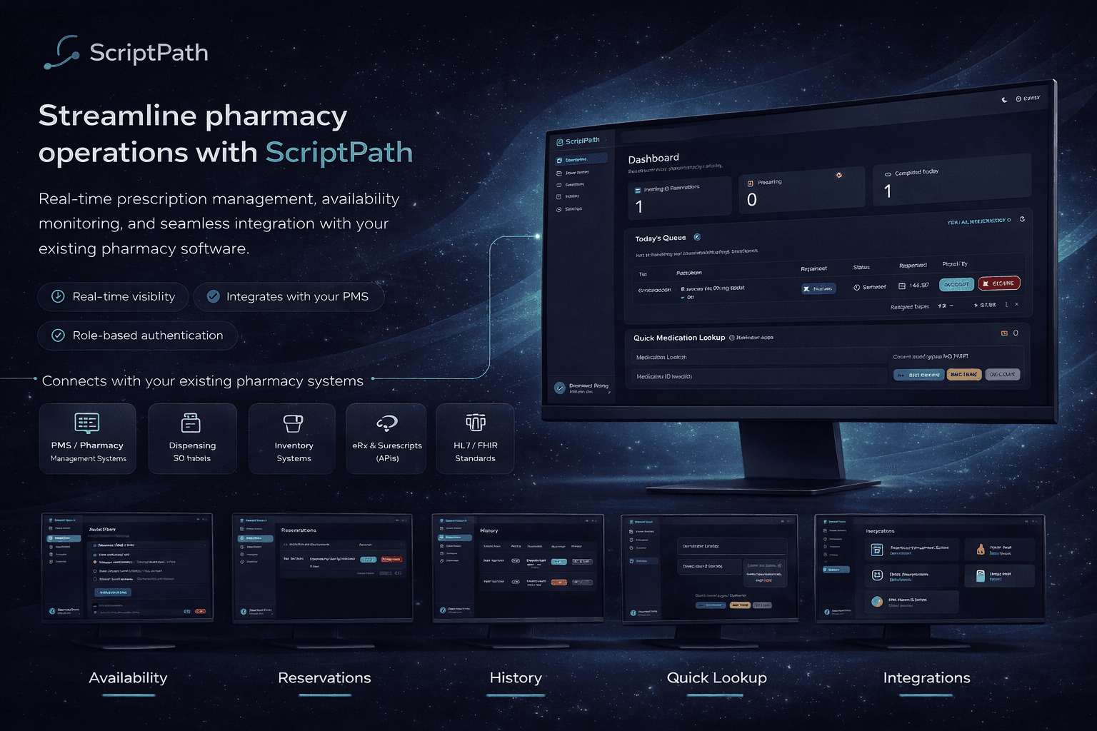 ScriptPath desktop preview in dark mode